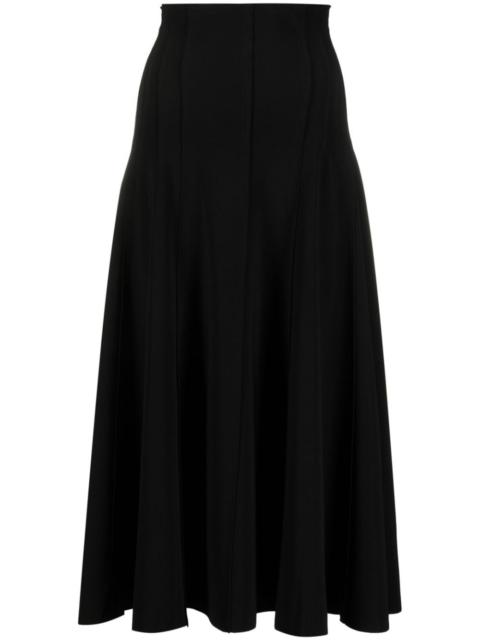 NORMA KAMALI Grace A-line midi skirt