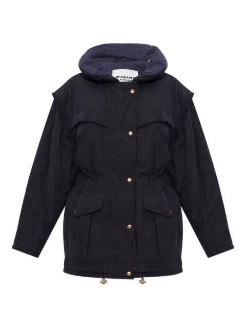 Isabel Marant Étoile Damone hooded buttoned coat