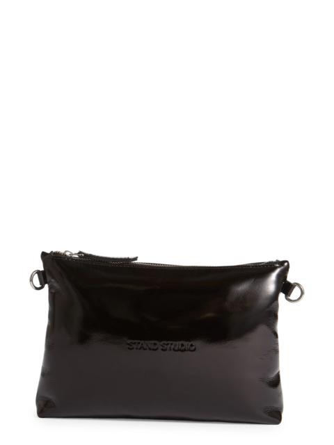 STAND STUDIO Kimberly Patent Leather Pochette Shoulder Bag