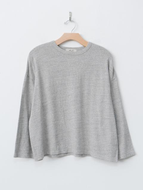 ICHI Antiquités Long Sleeve T-Shirt - Gray