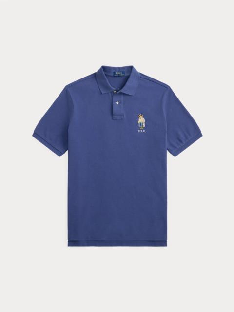 Polo Ralph Lauren Classic Fit Polo Bear Mesh Polo Shirt