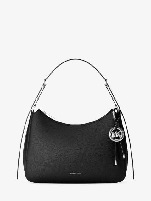 MICHAEL KORS Nolita Medium Pebbled Leather Shoulder Bag