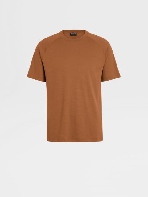 ZEGNA BRIGHT FOLIAGE HIGH PERFORMANCE™ WOOL T-SHIRT