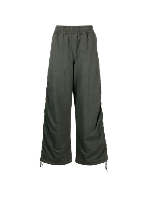Holzweiler Exile padded wide-leg trousers