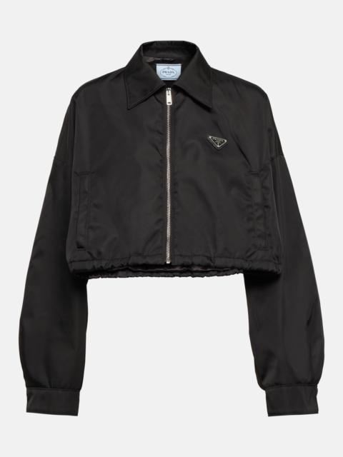 Prada Cropped nylon jacket