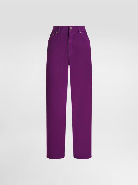 Dolce & Gabbana 5-pocket denim trousers