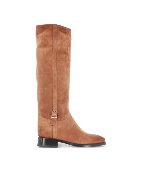 Santoni buckle boots