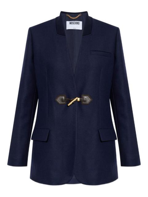 Moschino elbow-patch blazer