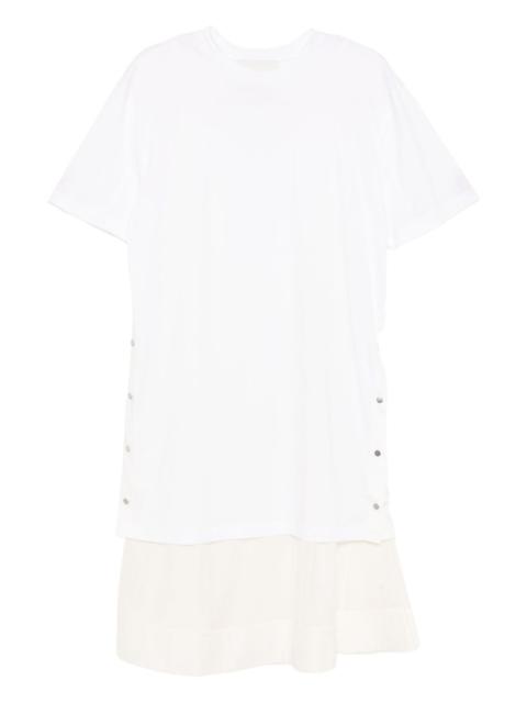 crew neck short-sleevees dress