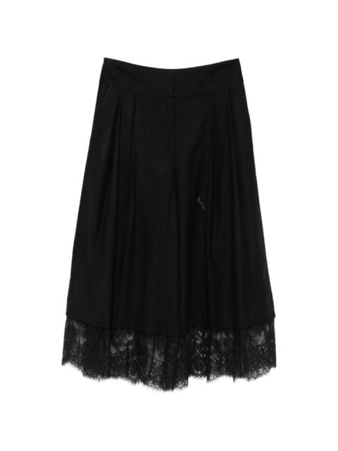 Zimmermann lace-trim culotte trousers