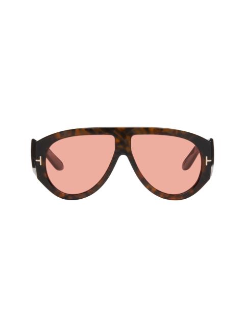 TOM FORD Brown Bronson Sunglasses