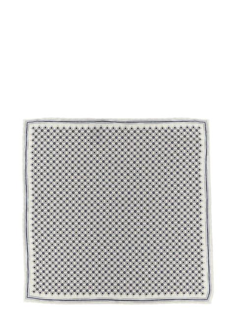 Brunello Cucinelli Double Face Silk Pocket Clutch Bag
