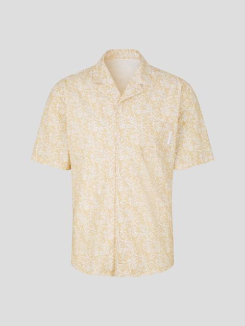 BOGNER Marvin Shirt in Yellow/Off-white