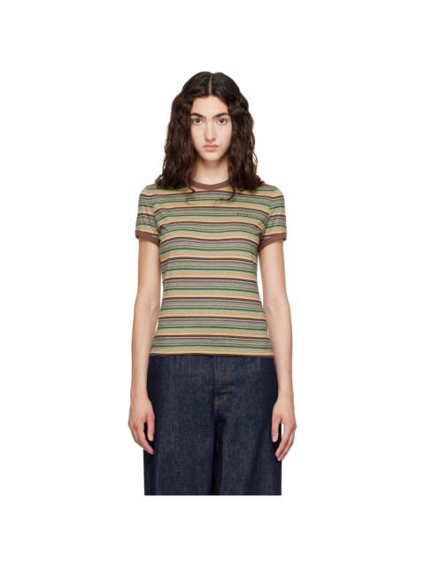 Marni Multicolor Striped T-shirt