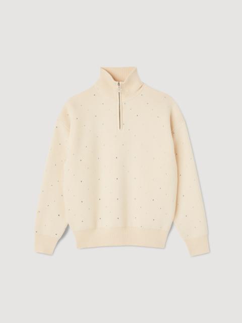 Sandro Half-zip sweater