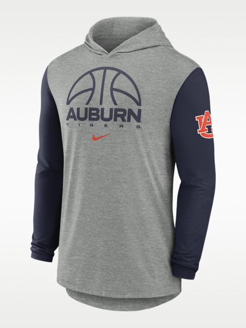 Nike Auburn Basketball Men's Nike Dri-FIT College Long-Sleeve Hooded T-Shirt