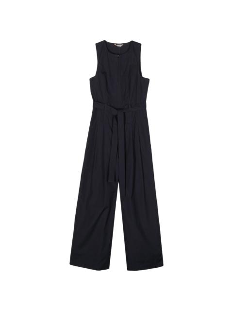 Marin wide-leg sleeveless jumpsuit