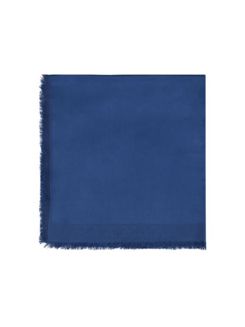 Max Mara Wales frayed silk scarf