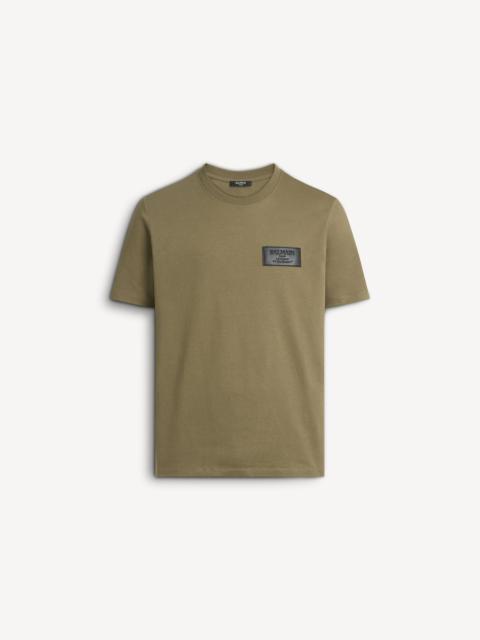 Balmain T-shirt with Balmain Vintage leather label
