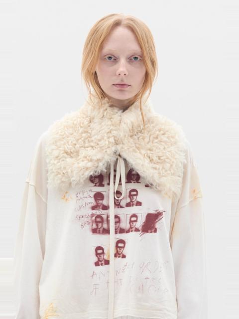 Ann Demeulemeester Livia Fur Collar