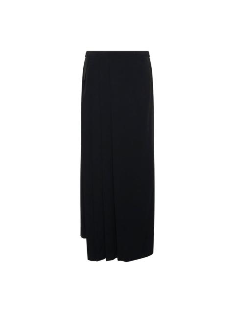 Yohji Yamamoto Pleats Wrap Skirt