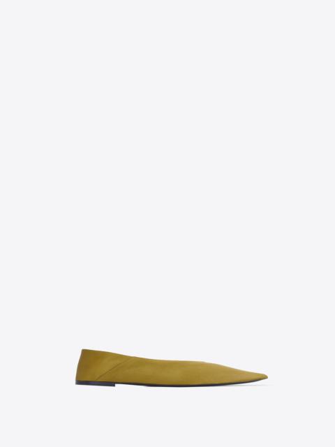 SAINT LAURENT nour slippers in satin