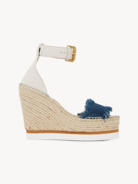 See by Chloé GLYN FRINGED ESPADRILLE WEDGE