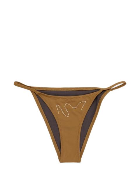 paloma wool Sharpie bead-embellished bikini bottoms