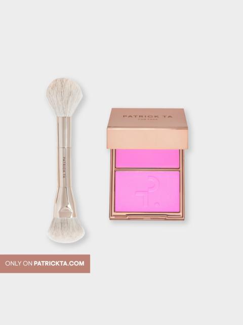 Patrick Ta Major Headlines Blush Duo & Dual-Ended Brush Set