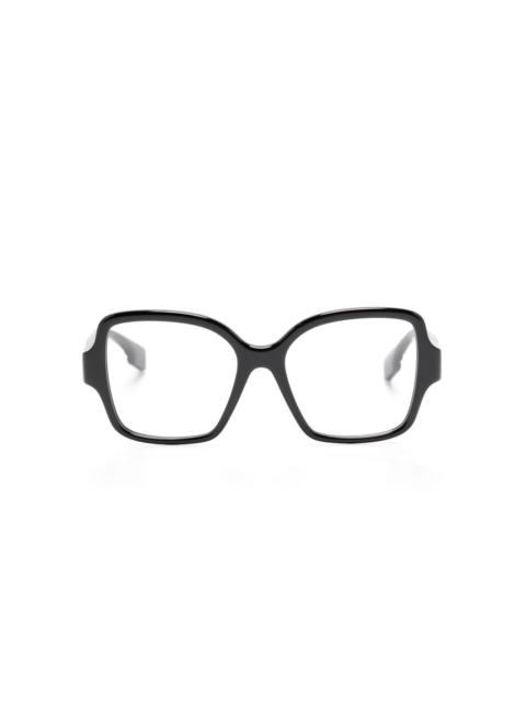 Burberry oversize-frame glasses