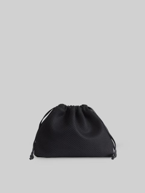 The Frankie Shop Morgan Mesh Small Pouch - Black