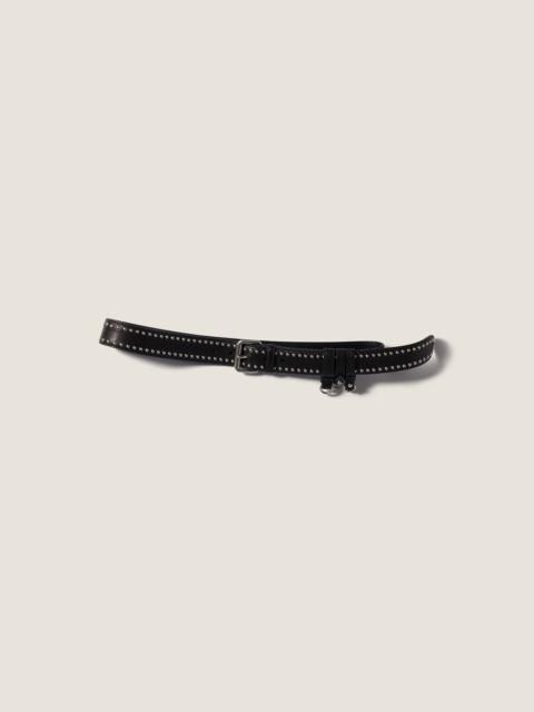 Miu Miu Leather belt