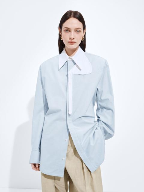 Bottega Veneta Cotton Oxford Belted Shirt