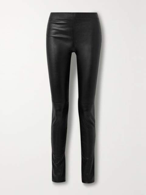 JOSEPH Stretch-leather Leggings