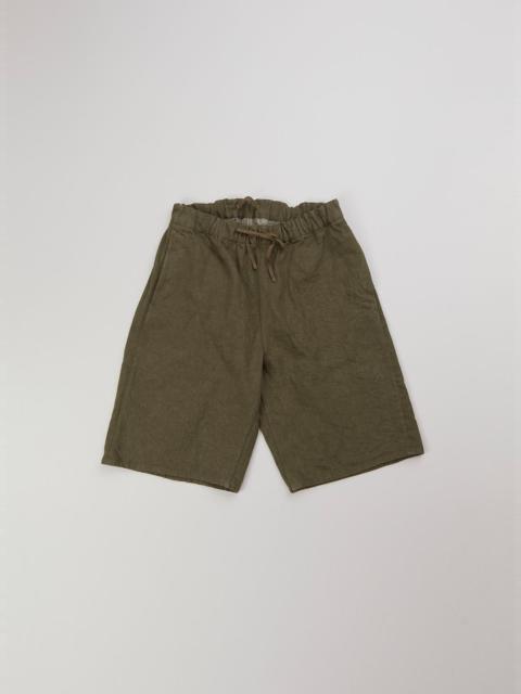 Nigel Cabourn New Gym Short Denim in Green