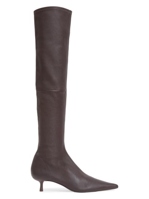 SIMKHAI Women's Joni 45MM Stretch-Leather Knee-High Boots - Hickory