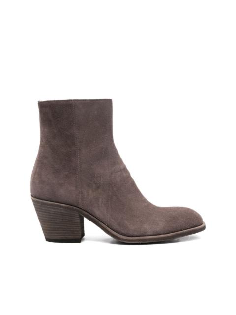 OFFICINE CREATIVE Sydne 008 suede ankle boots