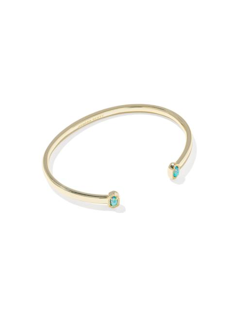 KENDRA SCOTT Mini Elton Gold Cuff Bracelet