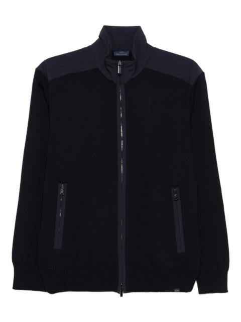 Paul & Shark Paul & Shark Zip-front Wool Cardigan