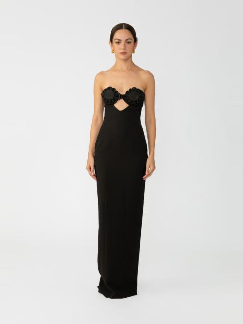 SAU LEE EVELYN STRAPLESS DRESS