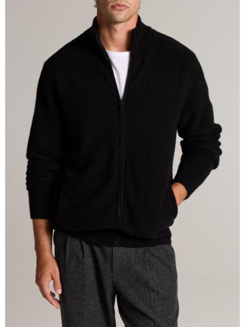 Vince Plush Cashmere Zip Cardigan