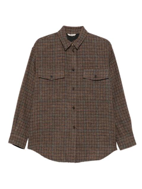 BARENA checked shirt