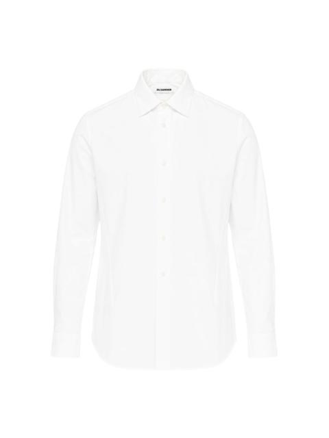 Jil Sander Organic Cotton Poplin Long Sleeve Shirt