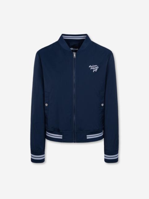 Maison Kitsuné Women Fox Head Stadium Jacket