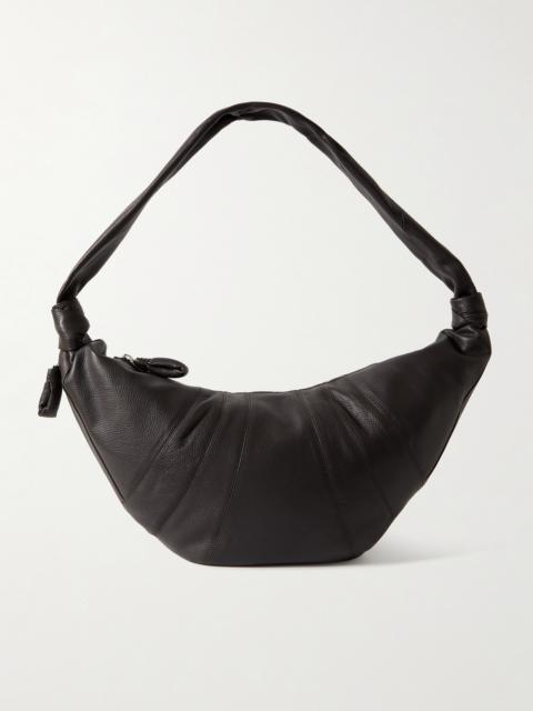Lemaire Croissant Large Paneled Textured-leather Shoulder Bag