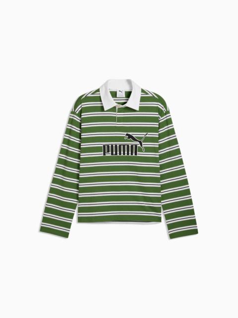 PUMA PUMA Elevated Essentials Men's Relaxed Rugby Polo
