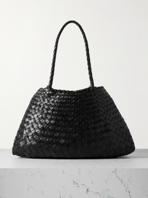 DRAGON DIFFUSION Santa Croce Big Woven Leather Tote