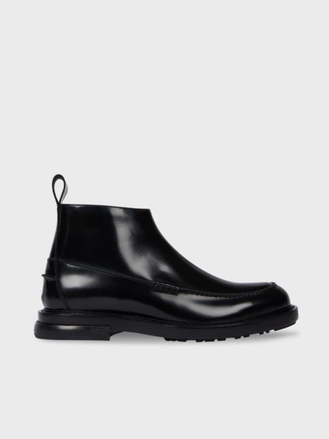 Paul Smith Black Leather 'Garth' Boots