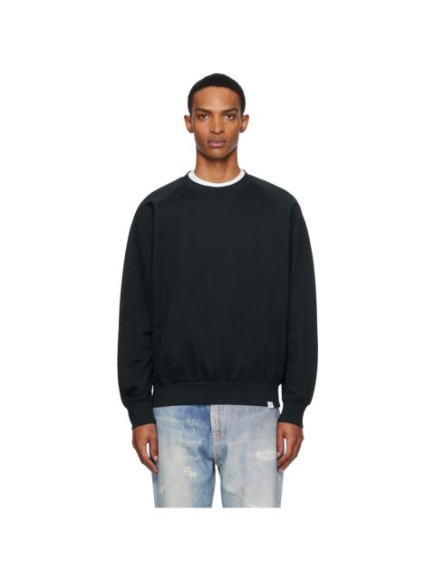NORSE PROJECTS Navy Marten Relaxed Raglan Light Sweatshirt