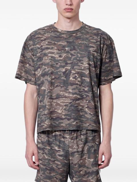 SATISFY camo-patterned Space-O T-shirt